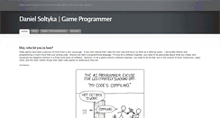 Desktop Screenshot of danielsoltyka.com