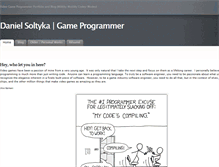 Tablet Screenshot of danielsoltyka.com